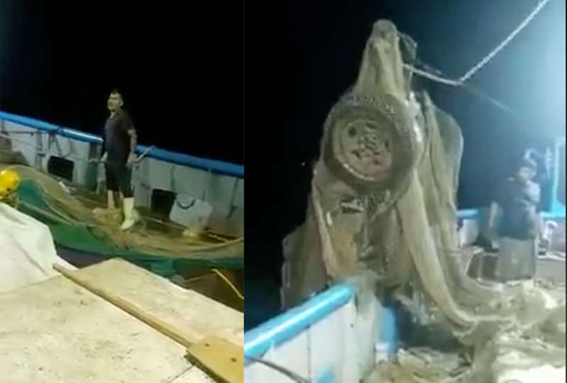 Barco camaronero “pesca” un automóvil en las costas de Mazatlán