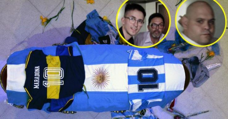 Piden retirar la ciudadanía argentina a quienes se tomaron foto con Maradona muerto