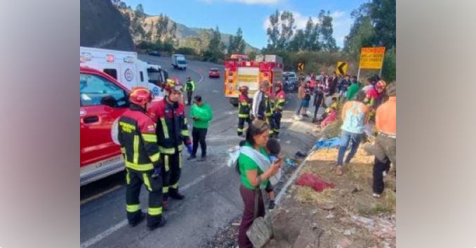 Accidente de autobús con saldo de 9 muertos y 13 heridos