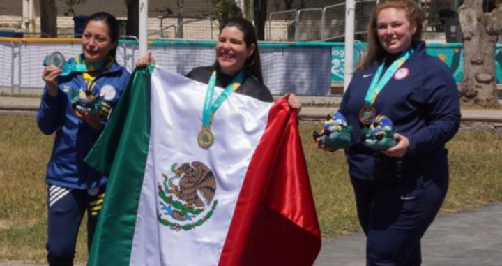 Alejandra Zavala suma quinta medalla para México en Tiro Deportivo