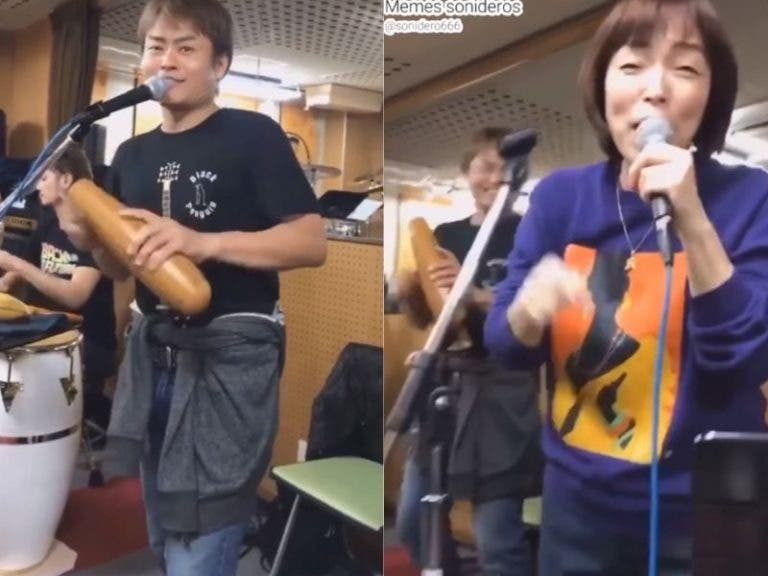 Banda japonesa toca salsa y causan  sensación