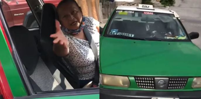(VÍDEO)  Taxista insulta a pasajera ¡por pagar lo que marcaba el taxímetro!