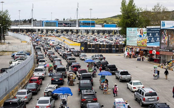 Prevén cierre parcial de frontera México-EE.UU.  hasta agosto