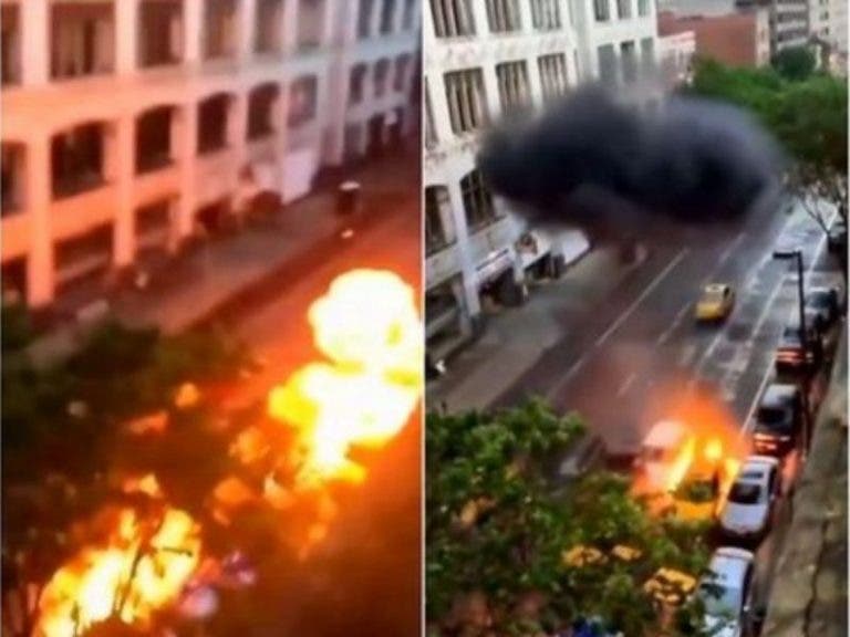 VIDEO: Vídeo sobre caída de autos de un edificio causó furor en las redes