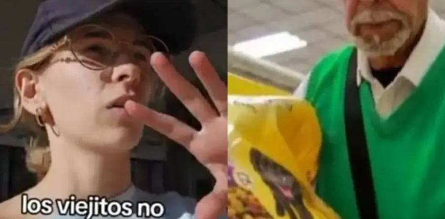 Extranjera se queja que haya adultos mayores en supermercados de México