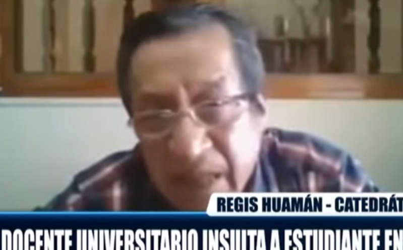 (VÍDEO) Perú: “¿Quién es esa imbécil que se ríe así?”, dice profesor a alumna en clase virtual