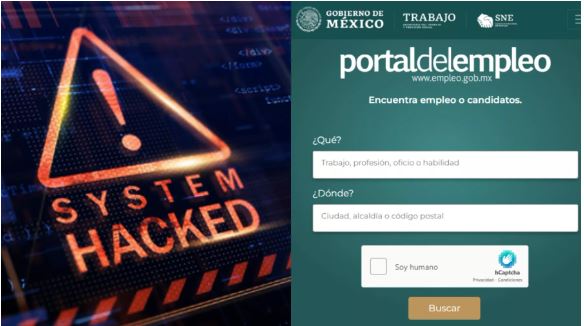 Hackean y venden datos del Portal del empleo del gobierno federal