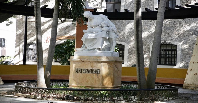 Mérida: Concluye restauración del Monumento a la Madre dañado por pro abortistas