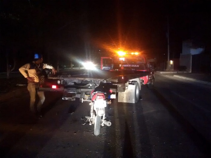 Joven muere en choque de motos en la Oxkutzcab-Loltún