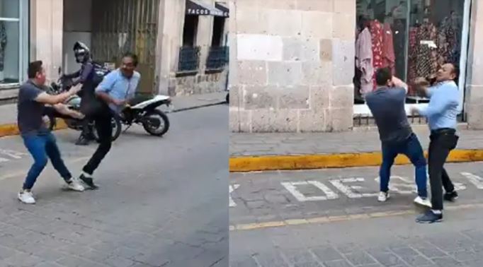 (VÍDEO) Michoacán: Street Fighter callejero en Morelia ¡Hay tiro!