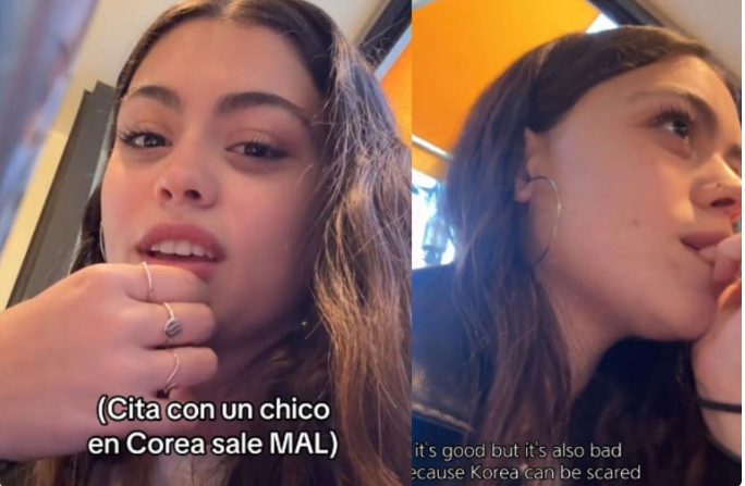 Mujer tiene una cita romántica con un coreano y su mayor miedo se volvió realidad