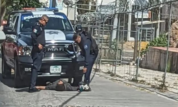 Captan nuevo abuso policíaco contra indigente en Zapopan