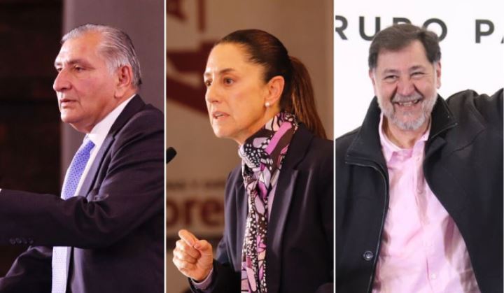 'Corcholatas' de Morena desfilan en plenaria en Cámara de Diputados