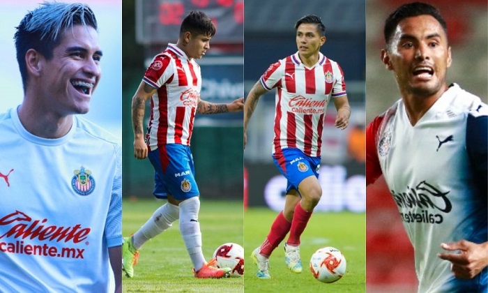 Villalpando, ‘Chofis’, ‘Gallito’ y Peña, no jugarán más en Chivas