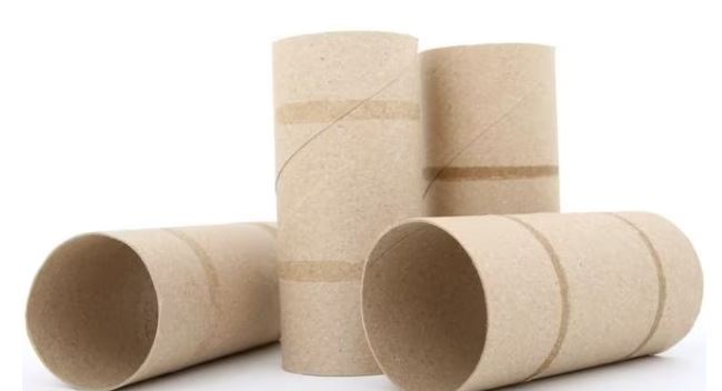 ¿Cómo reutilizar los rollos de papel higiénico y hacer una canasta?