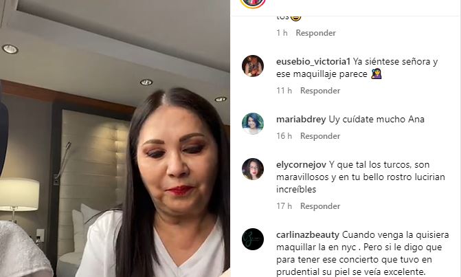 Ana Gabriel, sin darse cuenta, “regaña con educación” a empleada en vivo