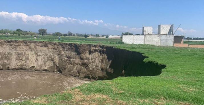 Se abrió la tierra en Puebla: ¿qué está pasando en el planeta?