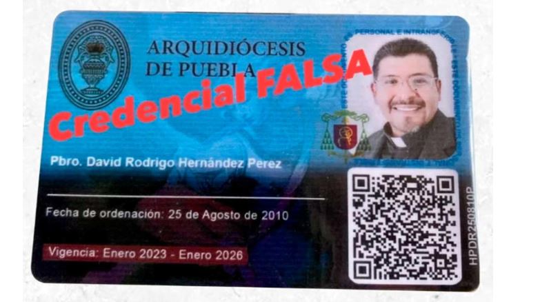 Puebla: Iglesia alerta sobre falso sacerdote; sus bodas y bautizos son "piratas"