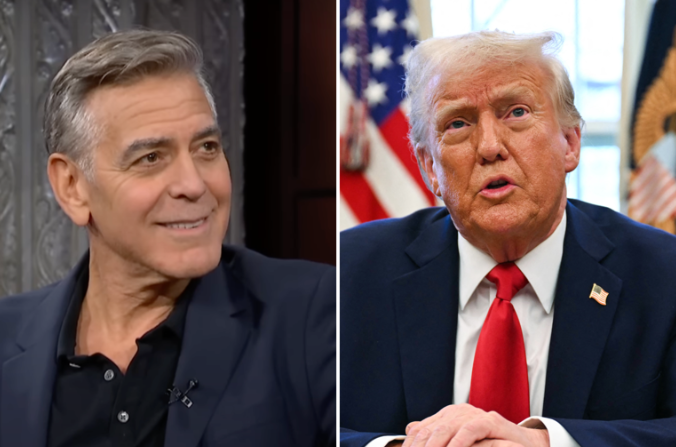 El actor George Clooney le ha lanzado una sorprendente indirecta a Donald Trump