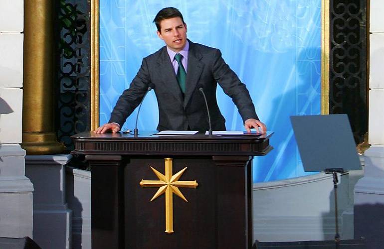 Miembros de la Iglesia de la Cienciología ven a Tom Cruise como un “dios”