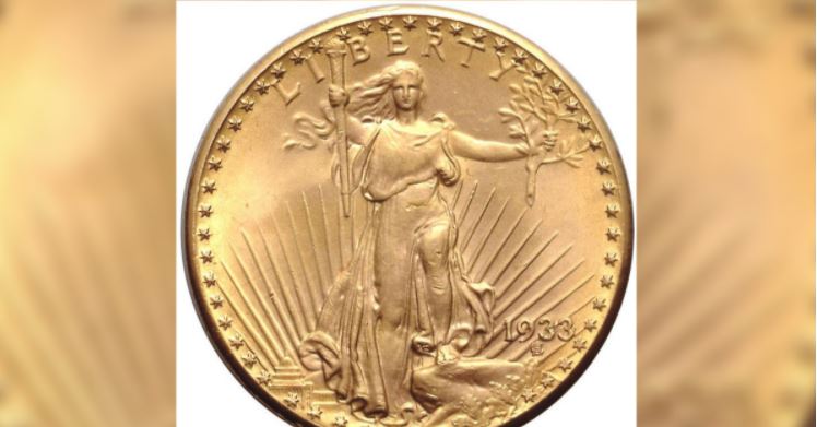 Moneda de oro, Double Eagle de 1933, podría venderse hasta en 15 millones de dólares