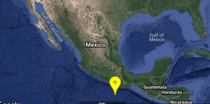 Se registra sismo magnitud 5.0 en Río Grande, Oaxaca