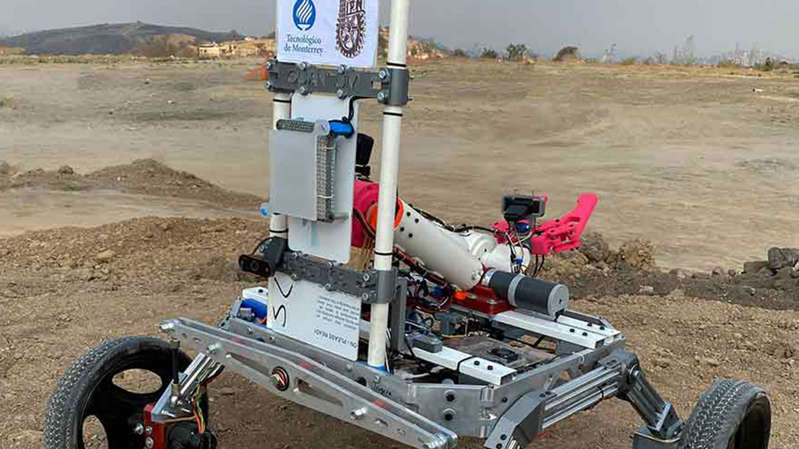 “Roverto”, el robot mexicano que podría llegar a Marte