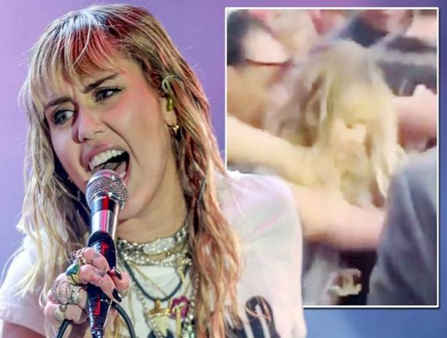 Miley Cyrus manda fuerte mensaje al fan que la besó sin su consentimiento