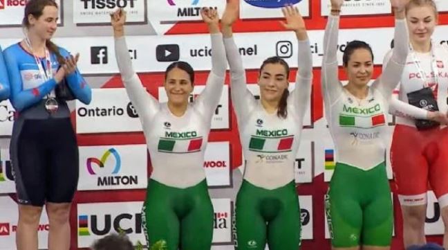 Ciclistas mexicanas triunfan en Mundial de Naciones pese al abandono de Conade