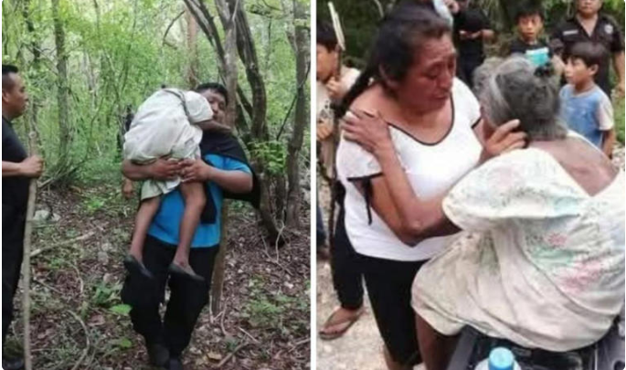 Abuelita desaparece por 3 días, dijo que los aluxes se la llevaron