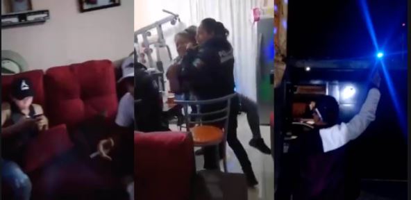 Video: Exhiben a policías de Morelia en fiesta y disparando al aire