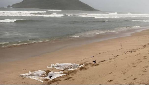 Mar arroja los cuerpos de dos hombres ahogados en Mazatlán