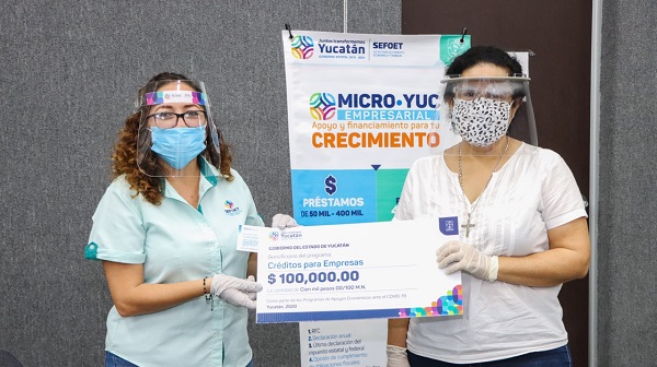 Yucatán: Inicia entrega de créditos a Pymes para proteger el empleo