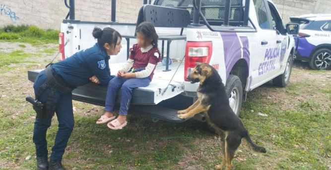 Hidalgo: Rescatan a pequeña de 6 años que caminaba sola por calles de Pachuca