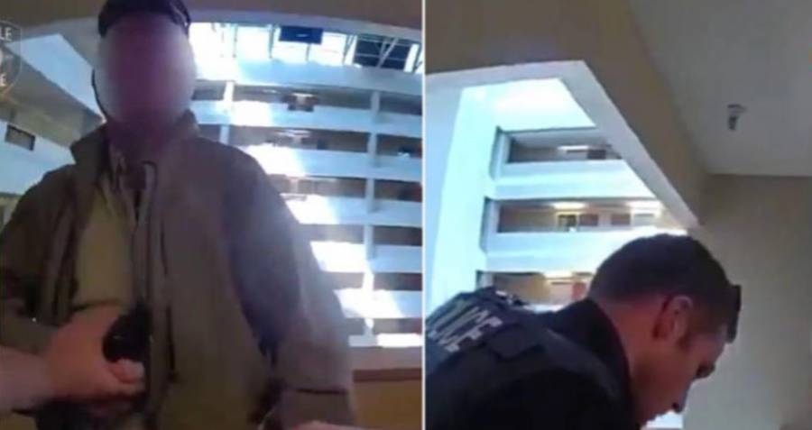 (VIDEO) Pedófilo cita a 2 niñas en hotel de Seattle; policías lo reciben y le disparan