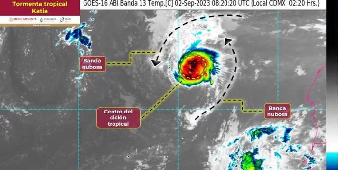Tormenta Tropical ‘Katia’ se forma en el Atlántico; afectará a estos estados