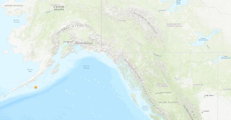 Sismo en Alaska de magnitud preliminar 7,8; cancelan alerta de tsunami