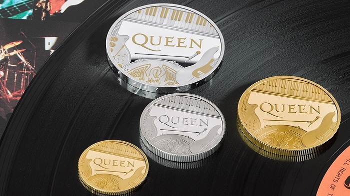 Casa Real de Moneda de Reino Unido lanza moneda conmemorativa de Queen