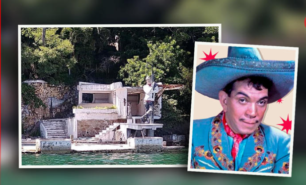 Así luce la lujosa mansión de Cantinflas de Acapulco en la que aseguran "había sirenas"