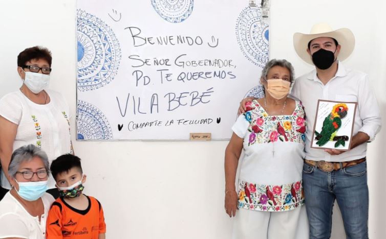 Al gobernador de Yucatán le gustó que lo apoden "Vila Bebé"