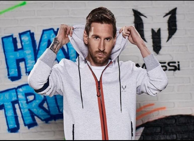 Messi se estrena en el mundo de la moda