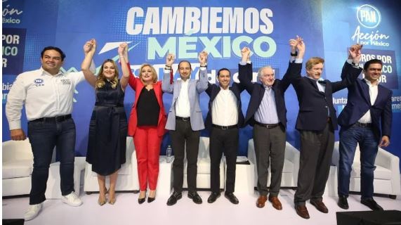 PAN presentó a sus presidenciables rumbo a las elecciones de 2024