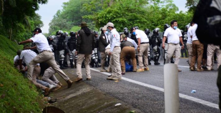 México: Derechos Humanos investiga agresiones a caravana migrante en Chiapas