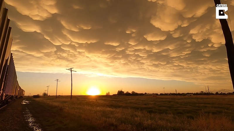 Aterradoras nubes 'infernales' son captadas en el cielo de EE.UU.