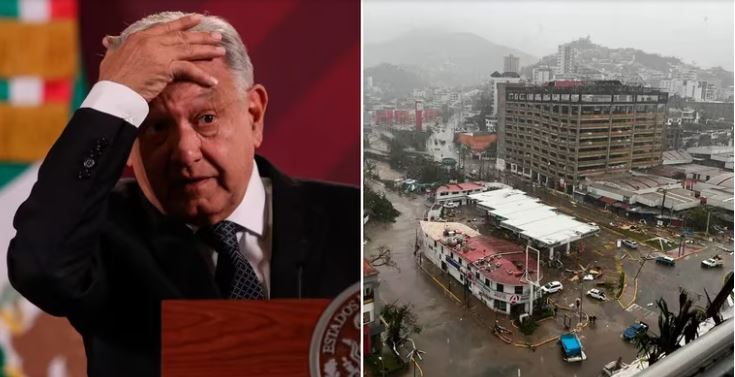 AMLO minimiza el impacto del Huracán Otis en Acapulco: “No nos fue tan mal”