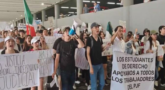 Protestas por la reforma al Poder Judicial en varios estados