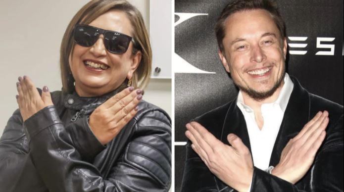 Xóchitl dice que Elon Musk es “Xochilover” tras cambio de logo de Twitter en una X
