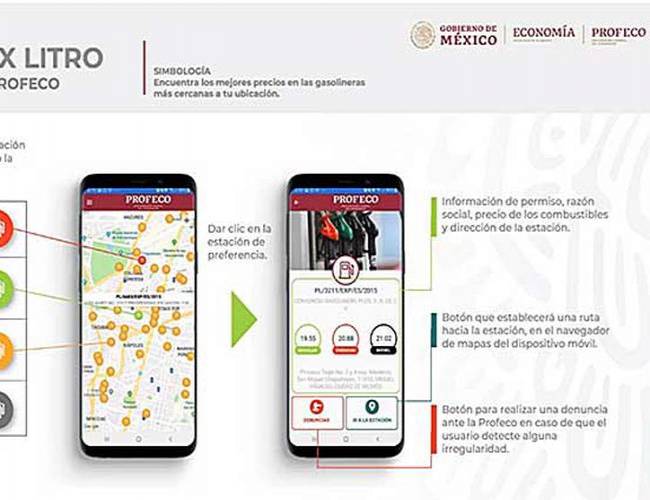 App de Profeco te dice dónde está a mejor precio la gasolina