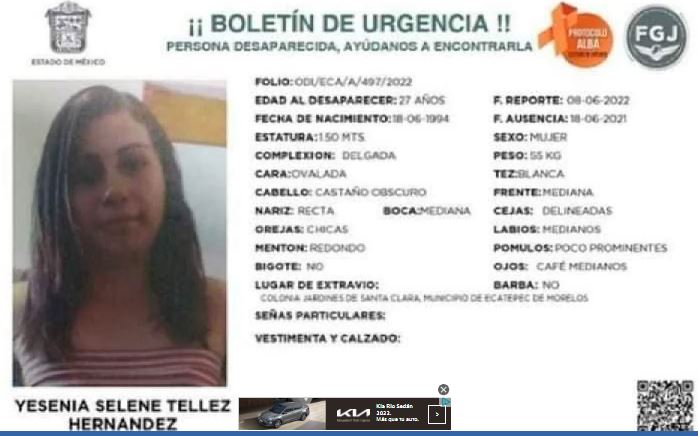 Edomex: Pasará el Día del Padre buscando a su hija desaparecida