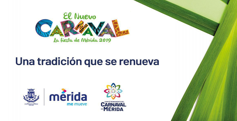 Dan a conocer los eventos artísticos durante el carnaval de Mérida 2019